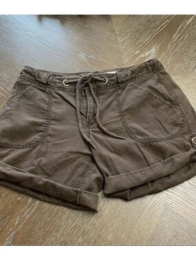 Old Navy mid rise brown shorts